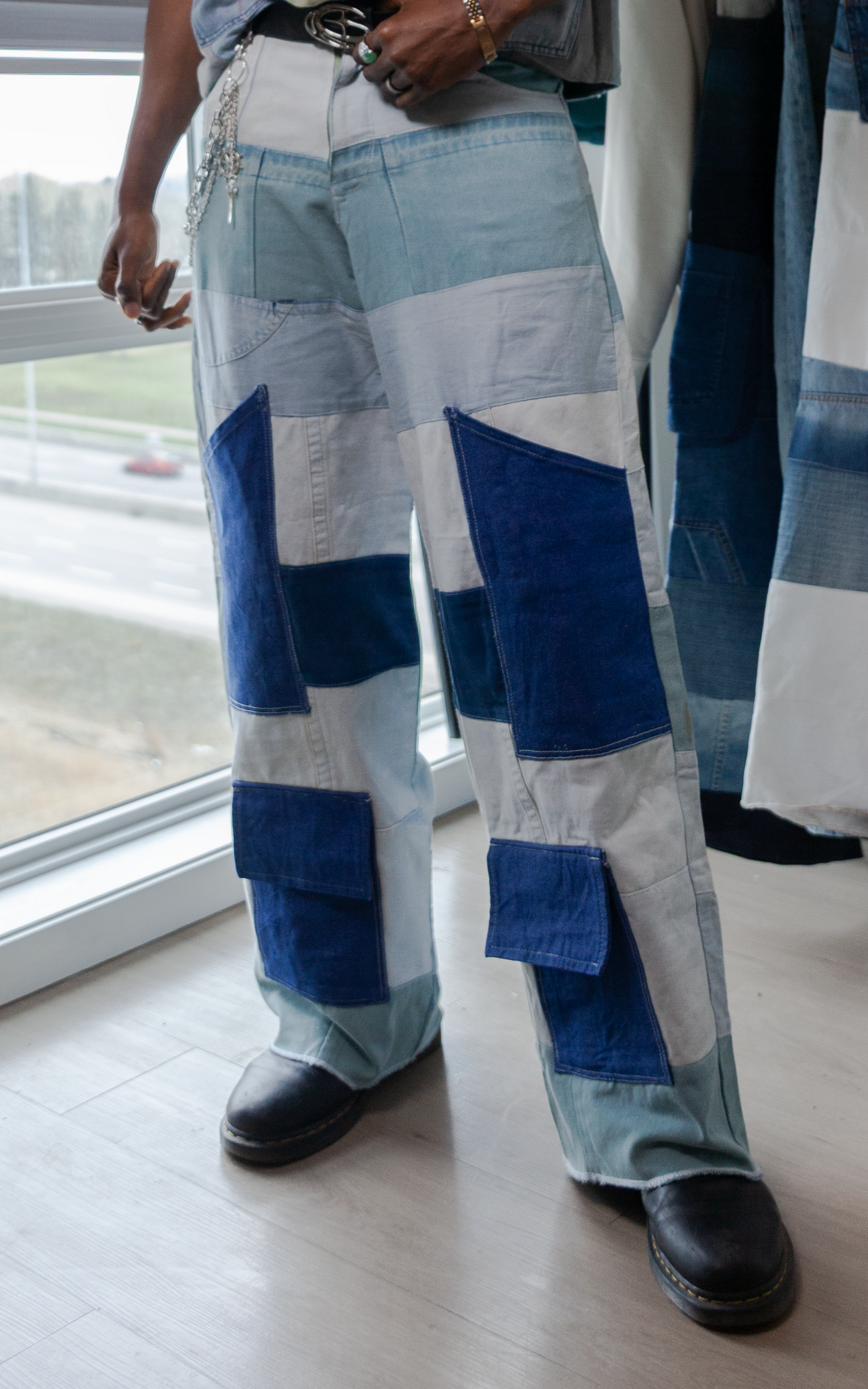 Symmetry Denim Pants