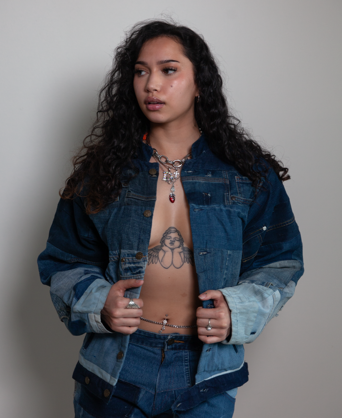 Blockwork Denim Jacket