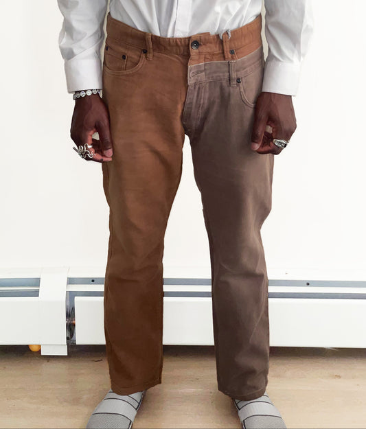 Clay Fade Contrast Jeans