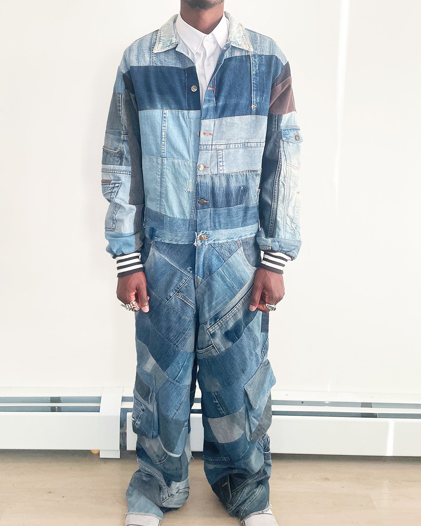 Patchcode Denim Overall