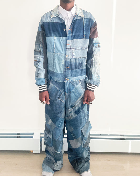 Patchcode Denim Overall