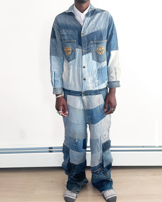 Fieldline Patch Denim Overall